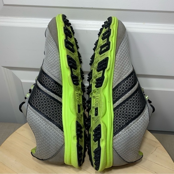 Footjoy Superlites Golf Sneakers Men's 10 w Gray Green Spikeless Shoes 58118 - Picture 10 of 14